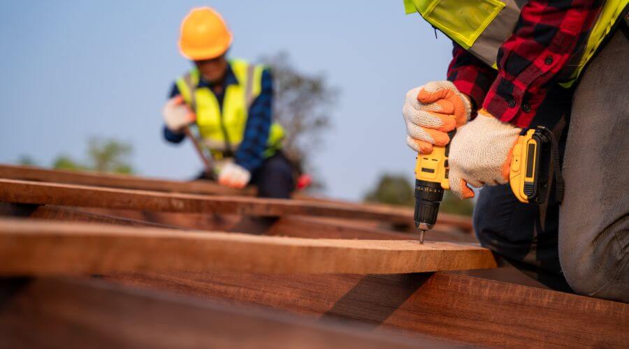 Professional New roof installation in Kersey, PA